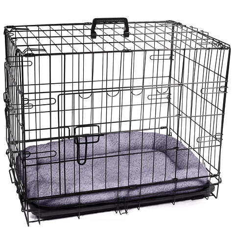 Medium size metal dog crate hotsell