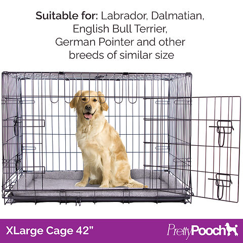 Pretty Pooch Foldable Dog Crate Available in 5 Sizes Pretty Pooch